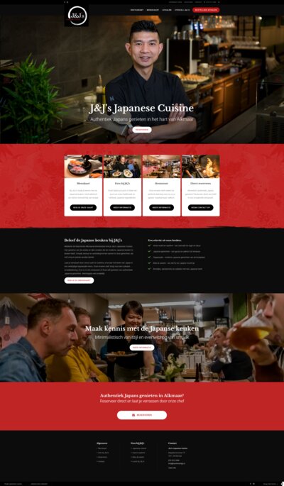 Online succes voor J&J's Japanese Cuisine